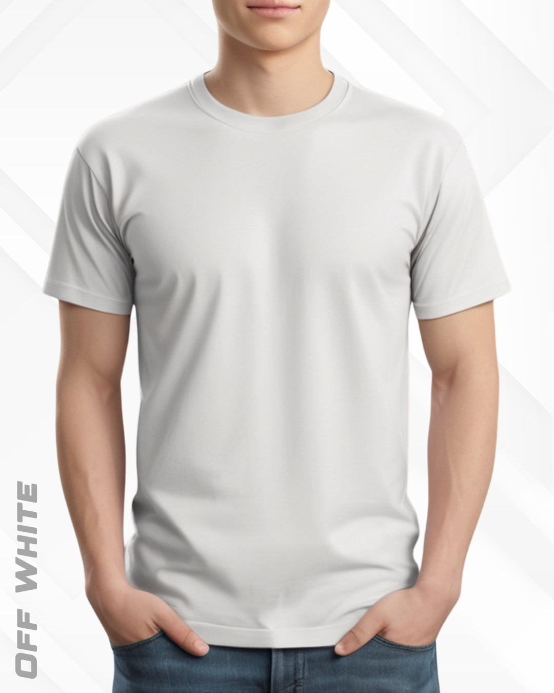 CLASSIC CREW NECK PLAIN TEE - MIXED SHADES