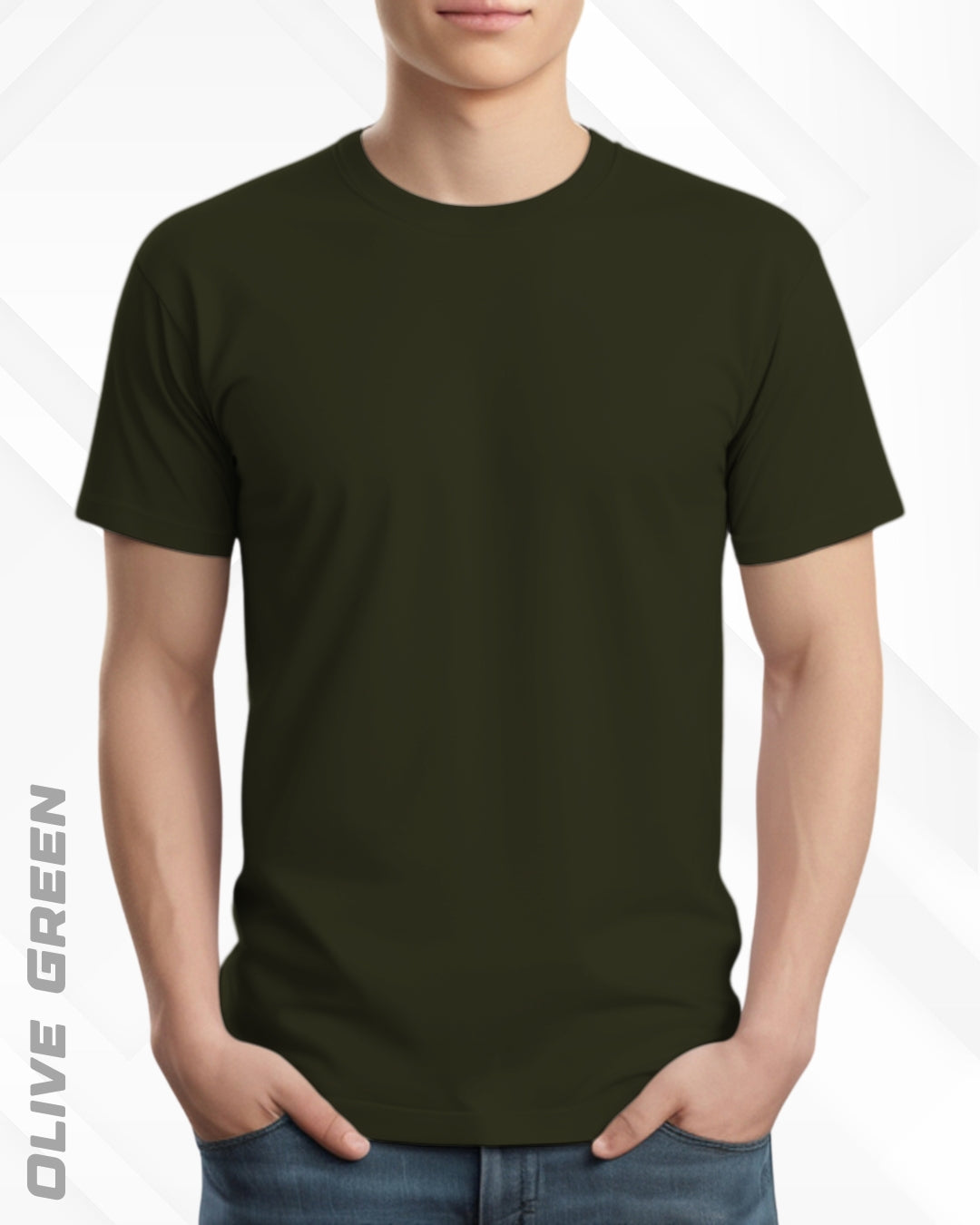 CLASSIC CREW NECK PLAIN TEE - MIXED SHADES