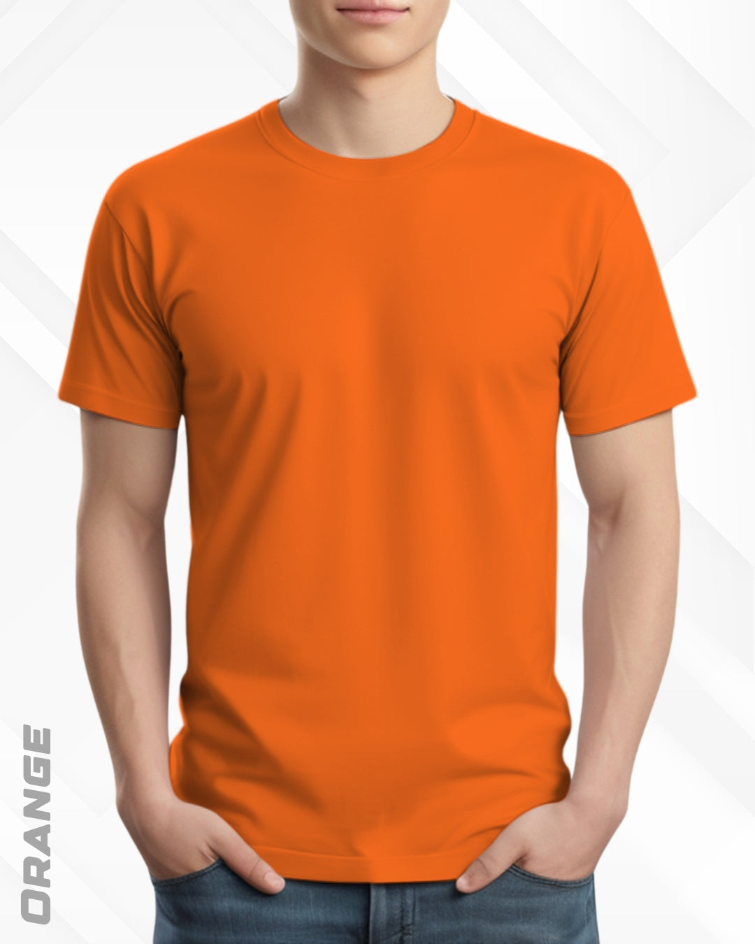 CLASSIC CREW NECK PLAIN TEE - MIXED SHADES