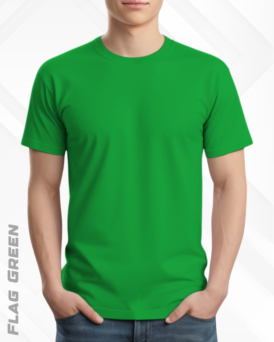 CLASSIC CREW NECK PLAIN TEE - MIXED SHADES