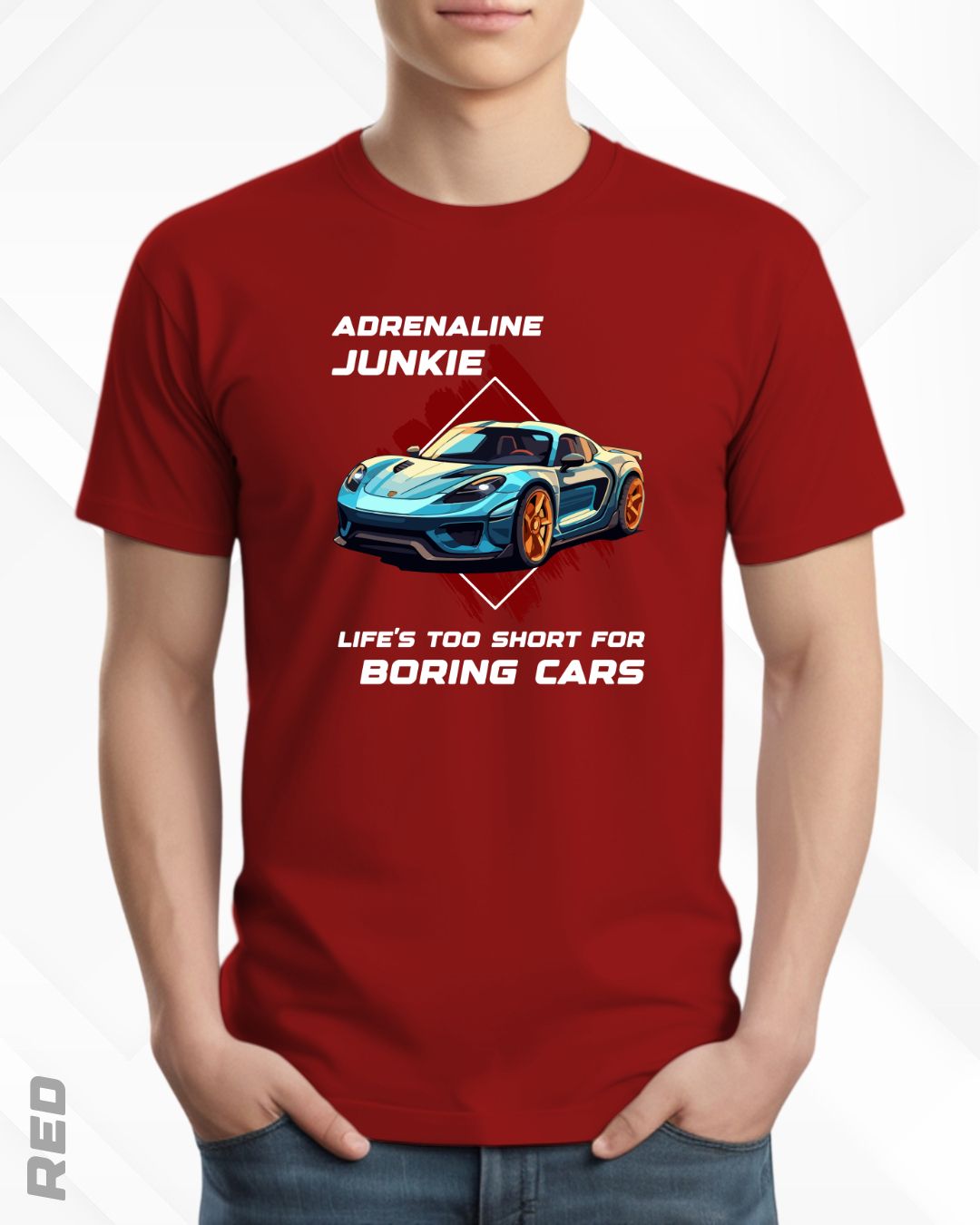 ADRENALINE JUNKIE TEE - DARKER SHADES