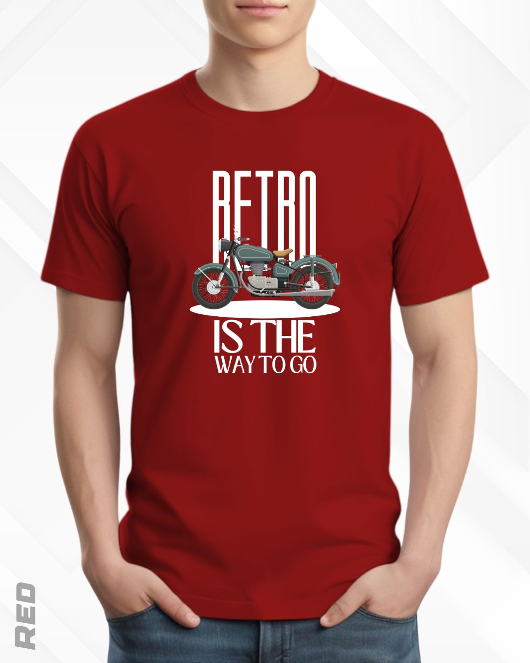 GO RETRO TEE - DARKER SHADES