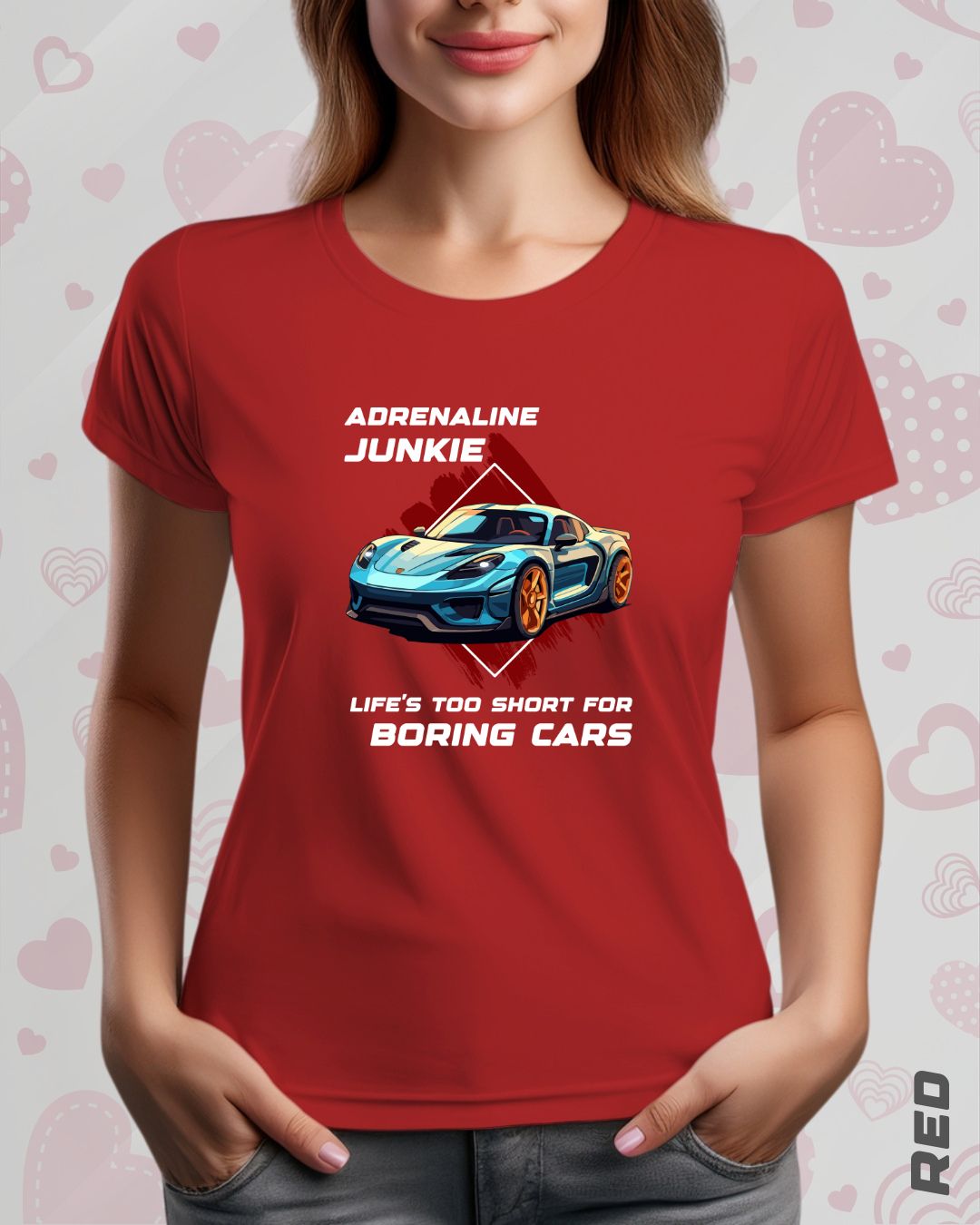 ADRENALINE JUNKIE TEE - DARKER SHADES