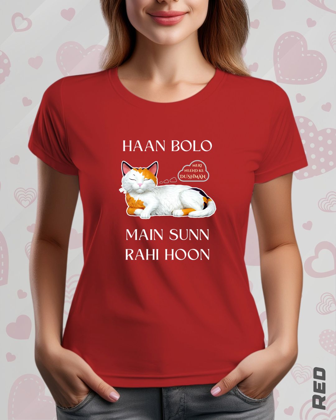 SLEEPY HEAD GIRL TEE - DARKER SHADES