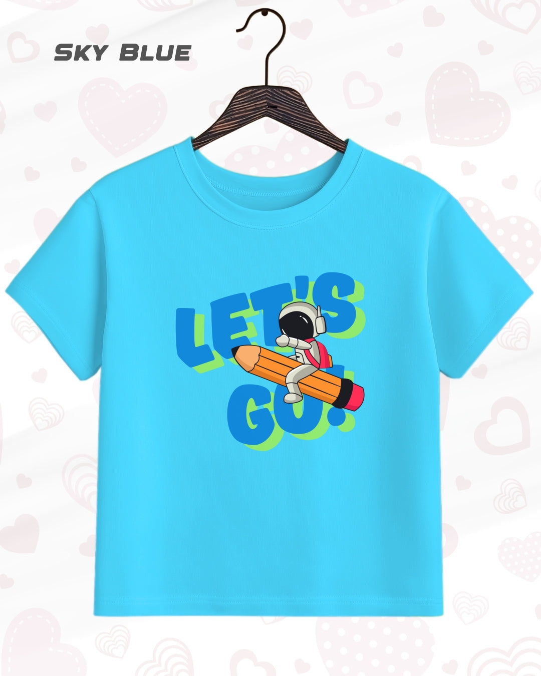 LET'S GO TEE - LIGHTER SHADES