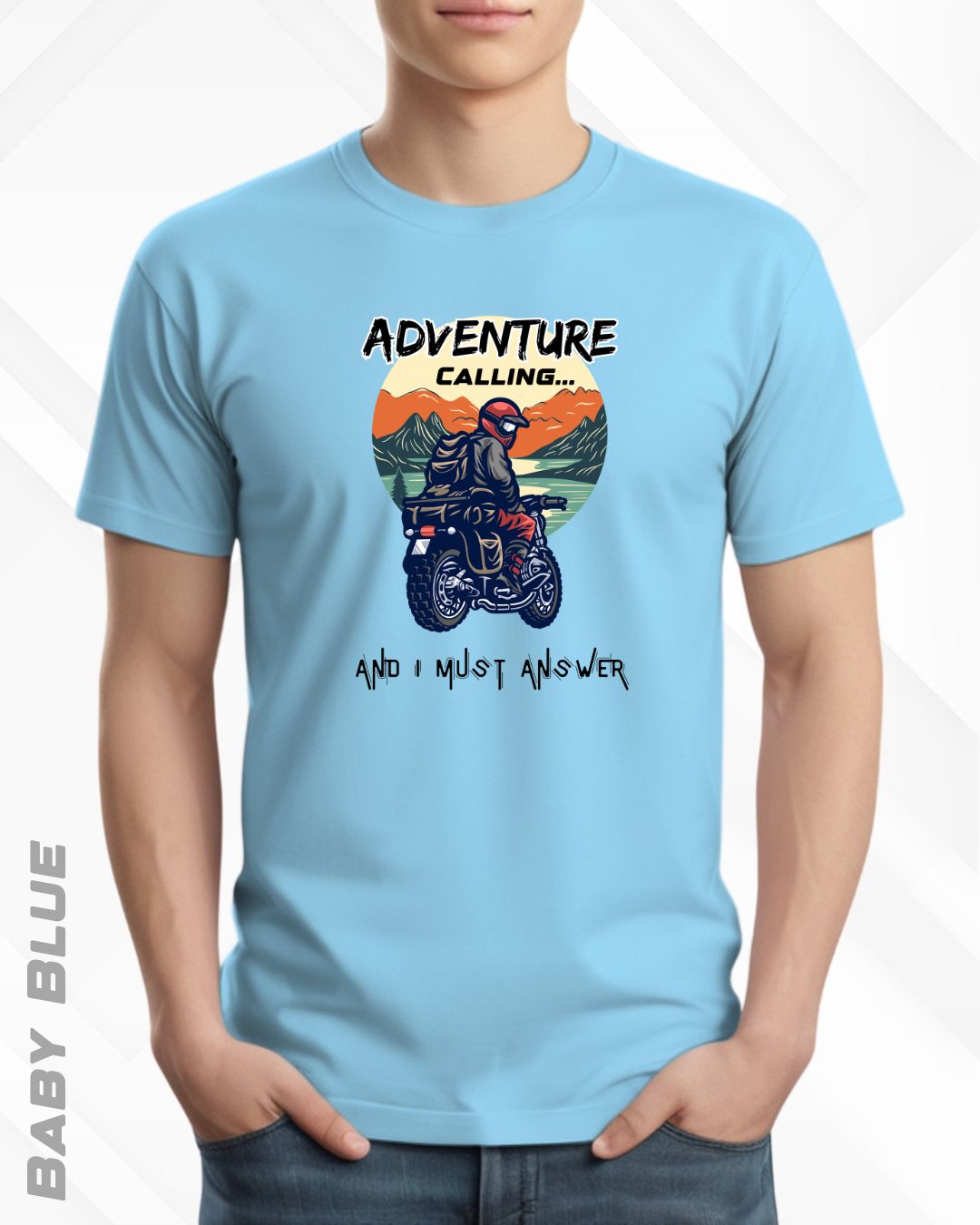 ADVENTURE CALLING TEE - LIGHTER SHADES