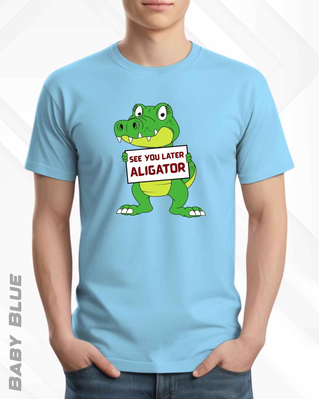 ALIGATOR TEE - LIGHTER SHADES