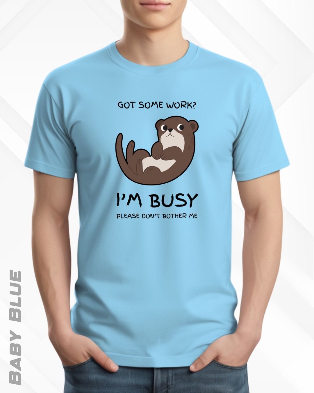 I'M BUSY TEE - LIGHTER SHADES