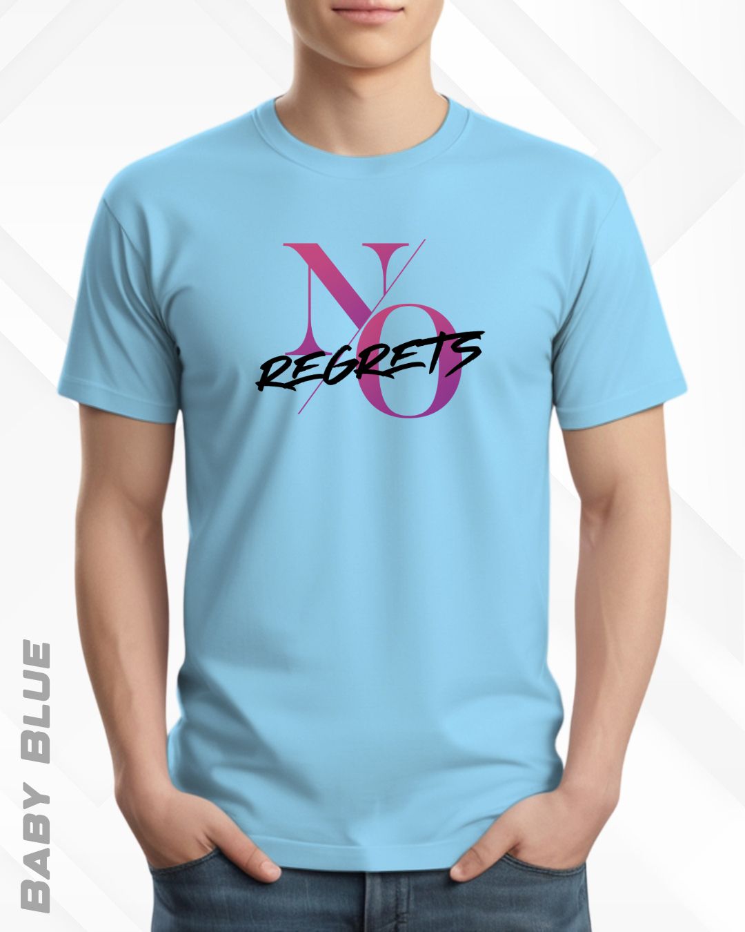 NO REGRETS TEE - LIGHTER SHADES