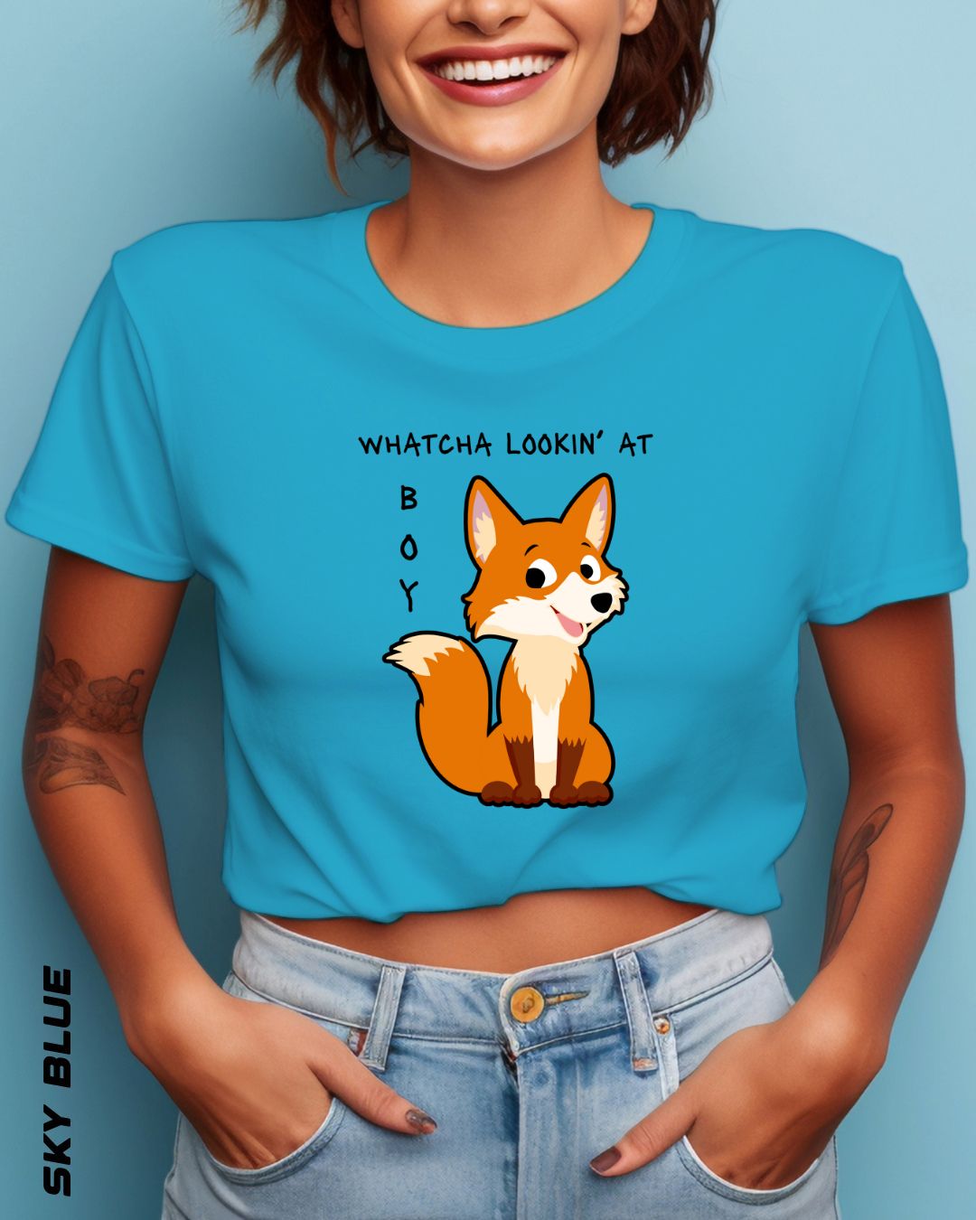 FOXY GLARE CROP TOP - LIGHTER SHADES