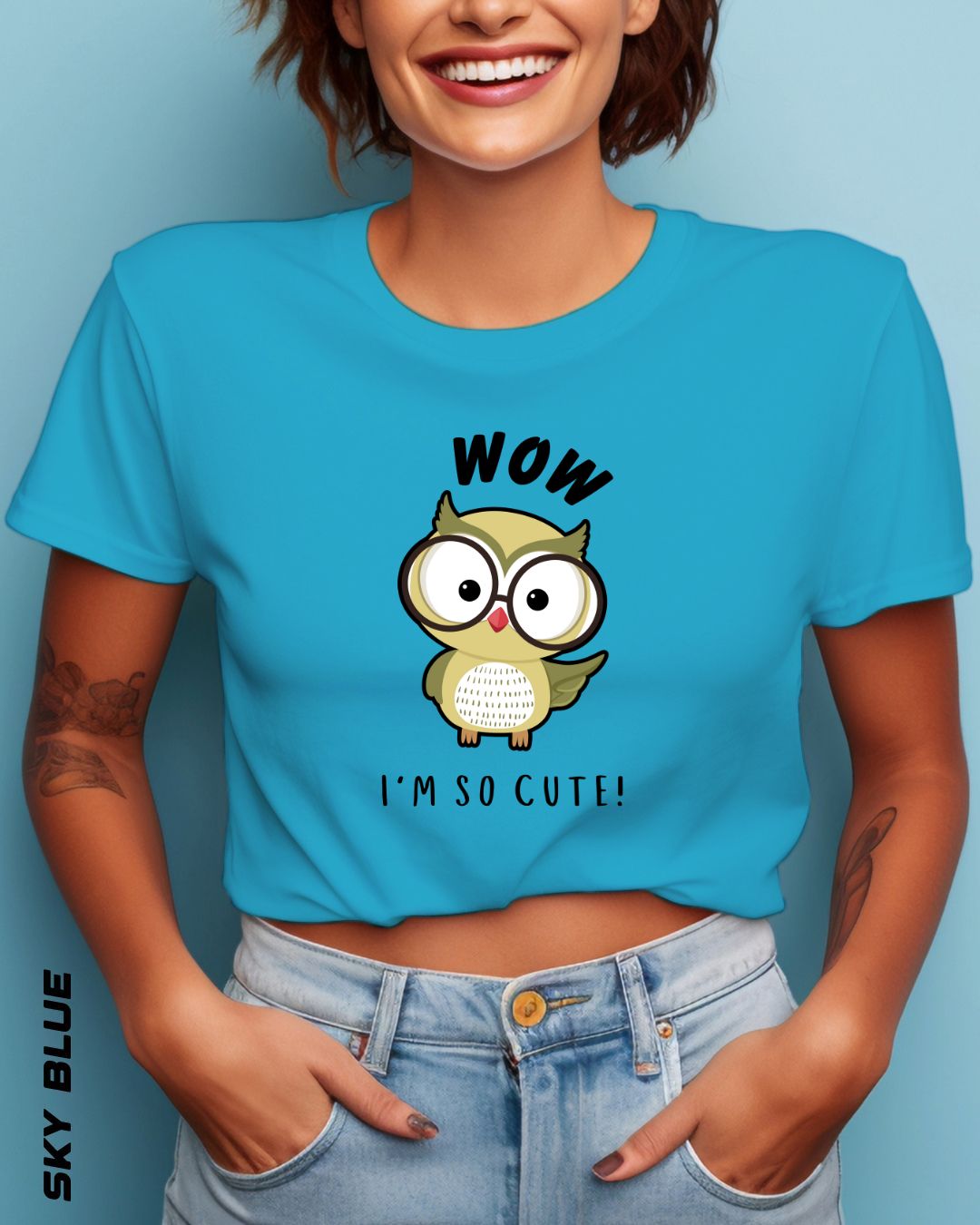 I'M SO CUTE CROP TOP - LIGHTER SHADES