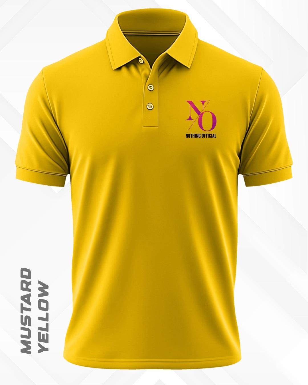NOTHING OFFICIAL POLO T-SHIRT - LIGHTER SHADES