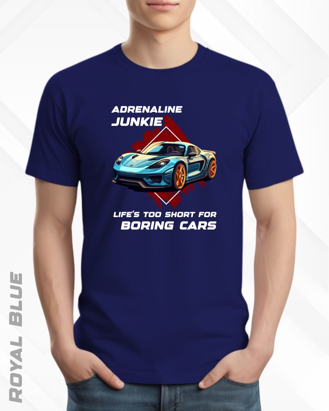 ADRENALINE JUNKIE TEE - DARKER SHADES