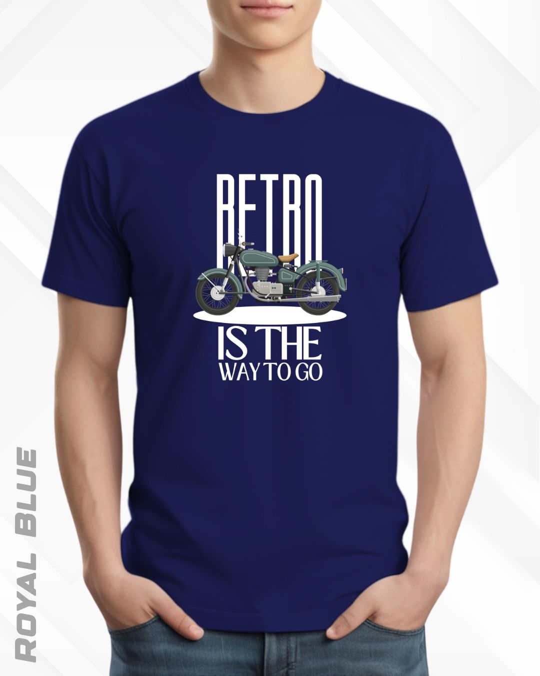 GO RETRO TEE - DARKER SHADES