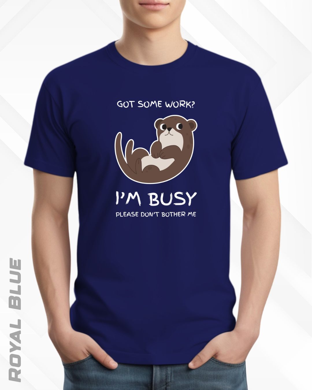 I'M BUSY TEE - DARKER SHADES