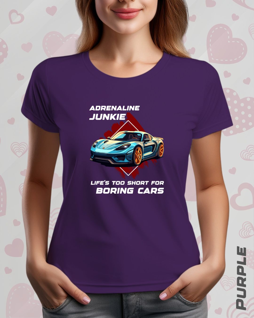 ADRENALINE JUNKIE TEE - DARKER SHADES