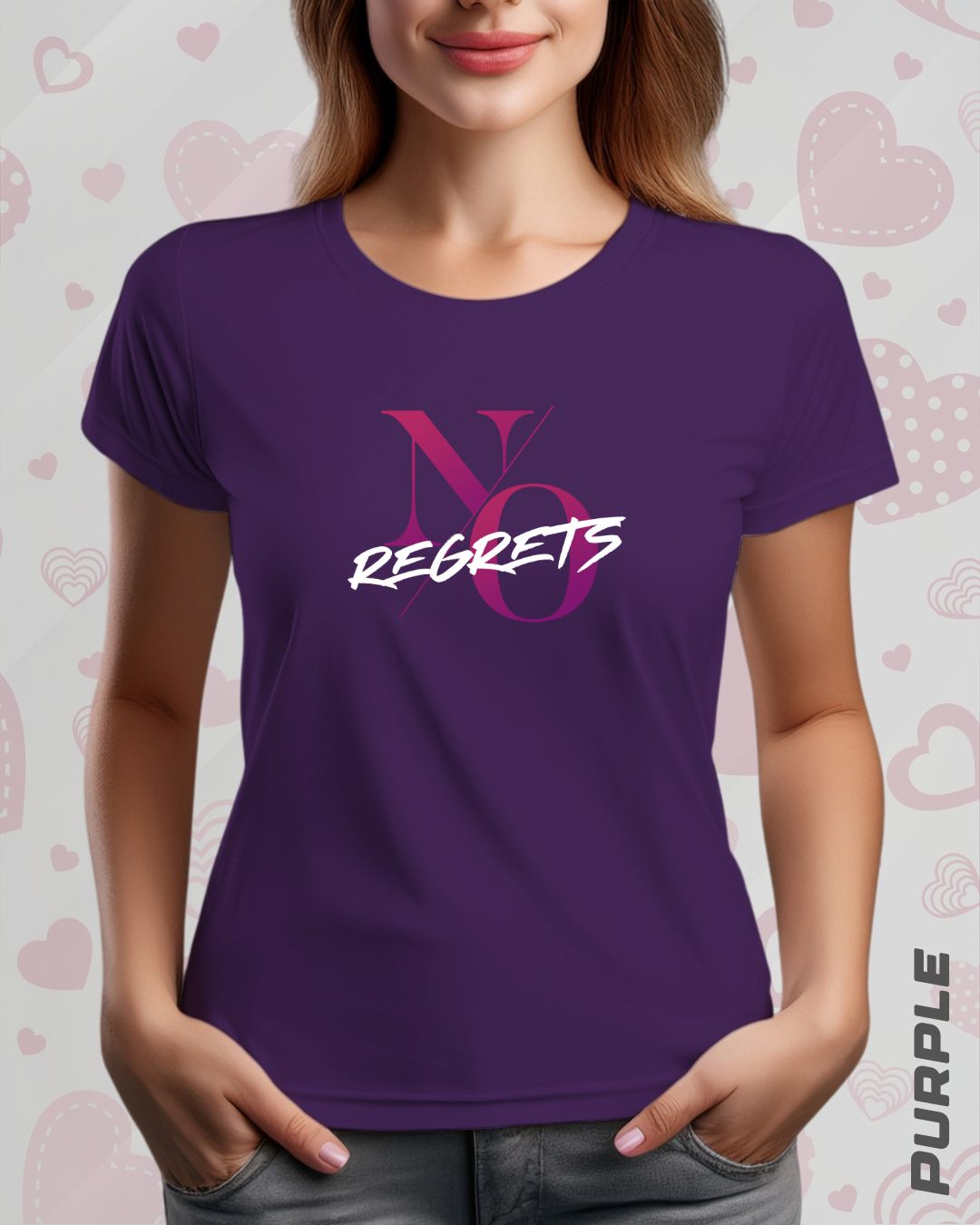 NO REGRETS TEE - DARKER SHADES