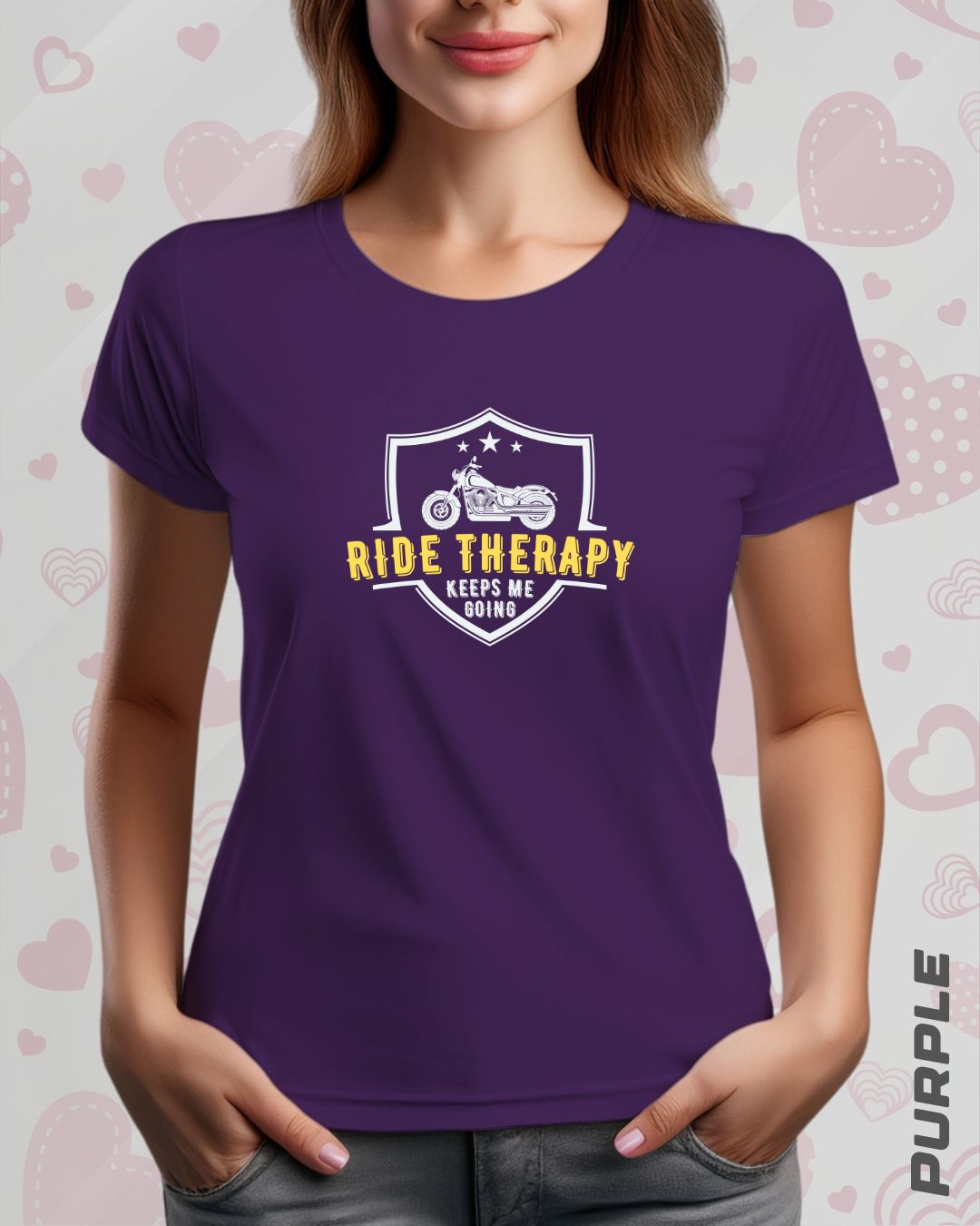 RIDE THERAPY TEE - DARKER SHADES