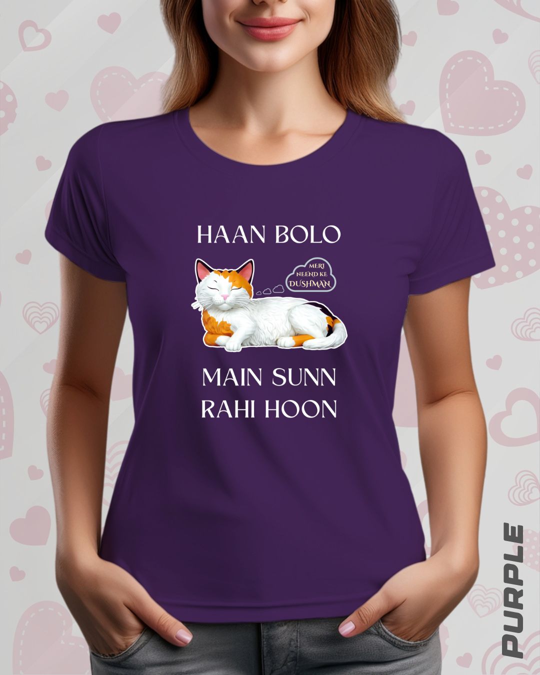 SLEEPY HEAD GIRL TEE - DARKER SHADES
