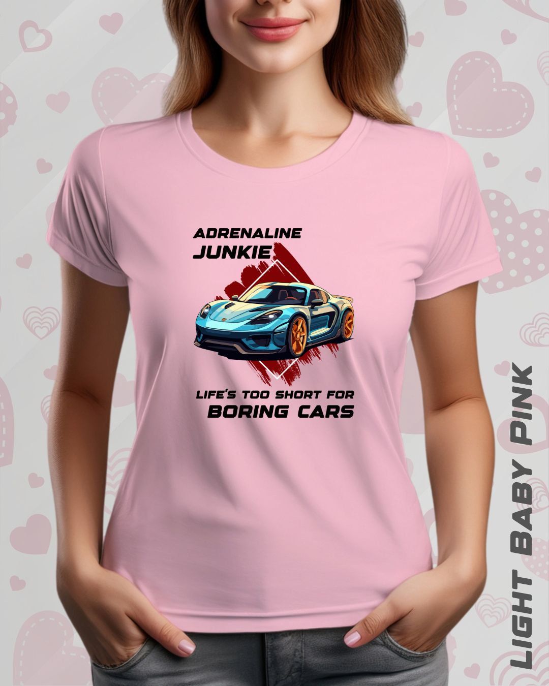 ADRENALINE JUNKIE TEE - LIGHTER SHADES