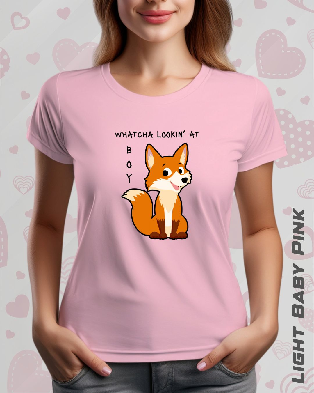 FOXY GLARE TEE - LIGHTER SHADES