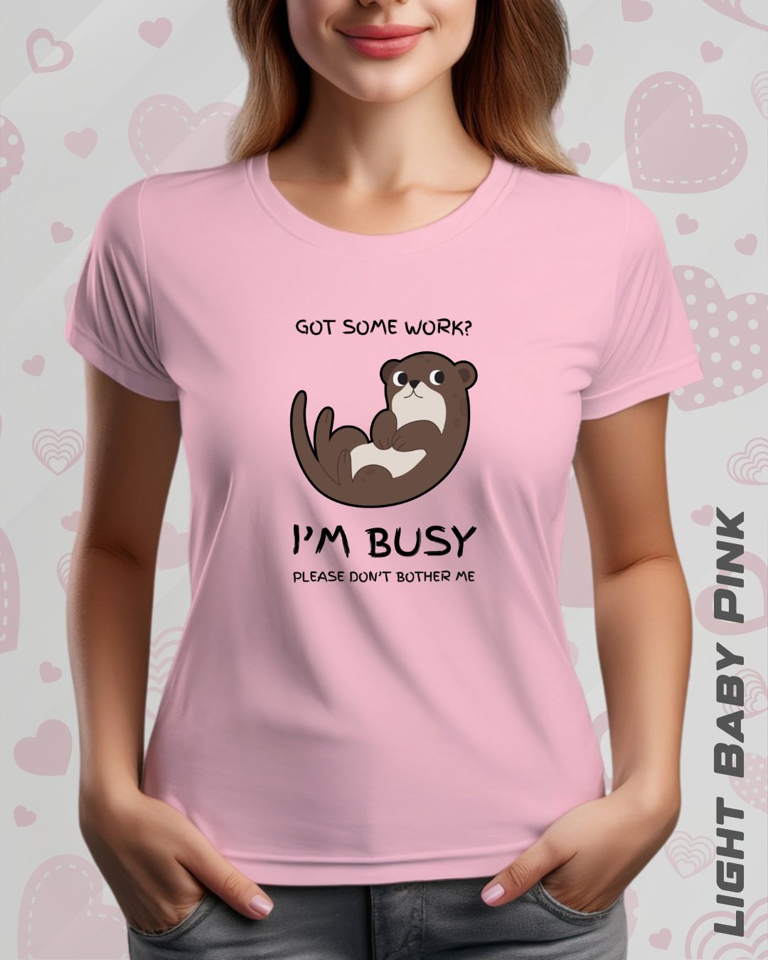 I'M BUSY TEE - LIGHTER SHADES