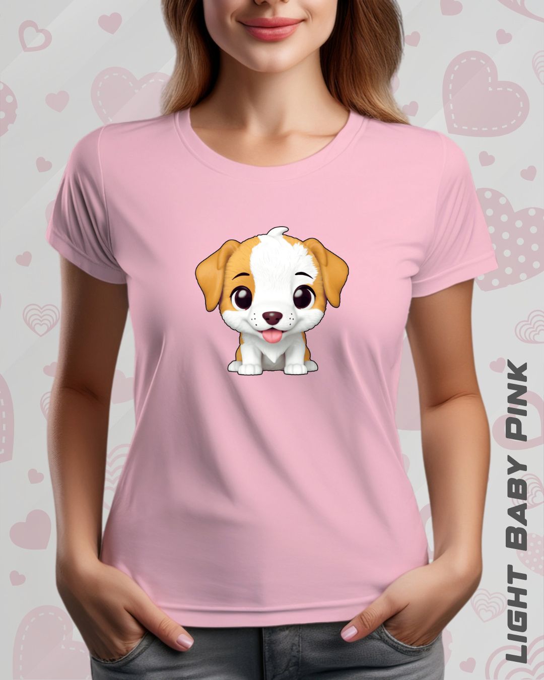 PUPPYLICIOUS TEE - LIGHTER SHADES