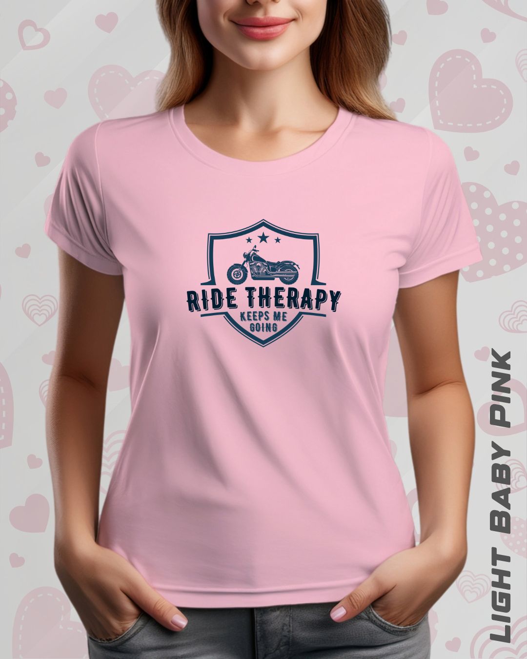 RIDE THERAPY TEE - LIGHTER SHADES