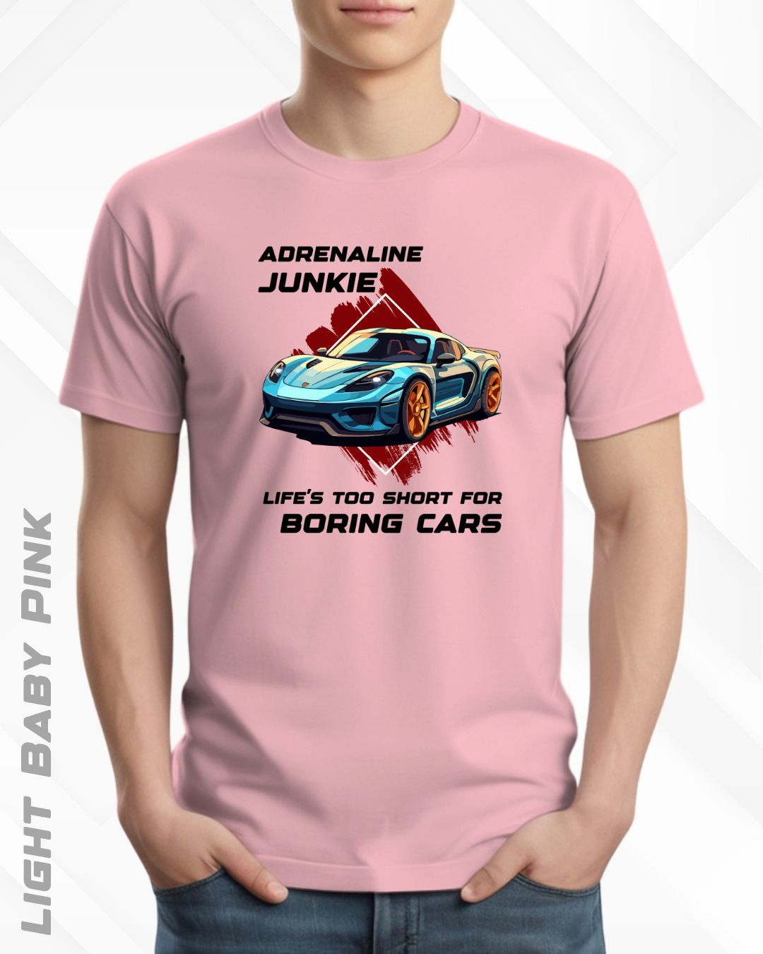 ADRENALINE JUNKIE TEE - LIGHTER SHADES