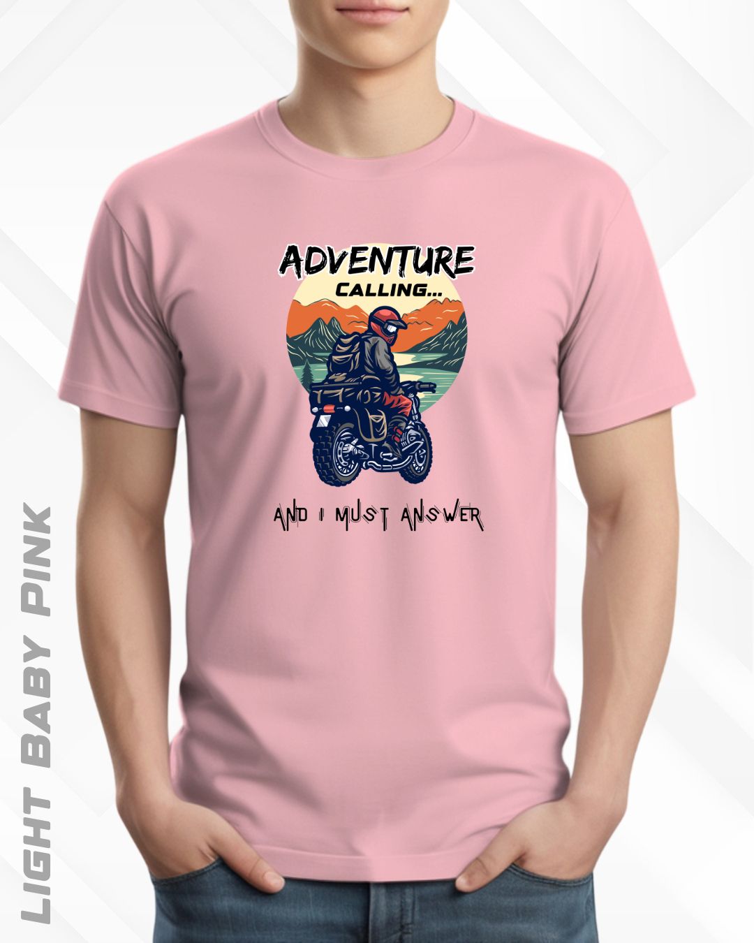 ADVENTURE CALLING TEE - LIGHTER SHADES