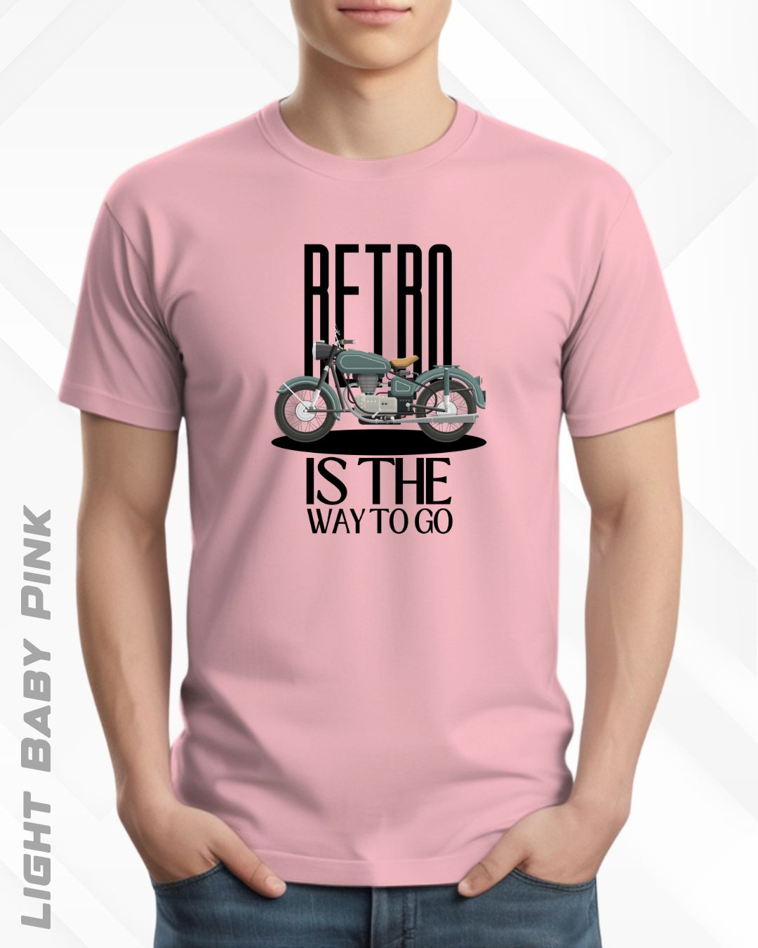 GO RETRO TEE - LIGHTER SHADES
