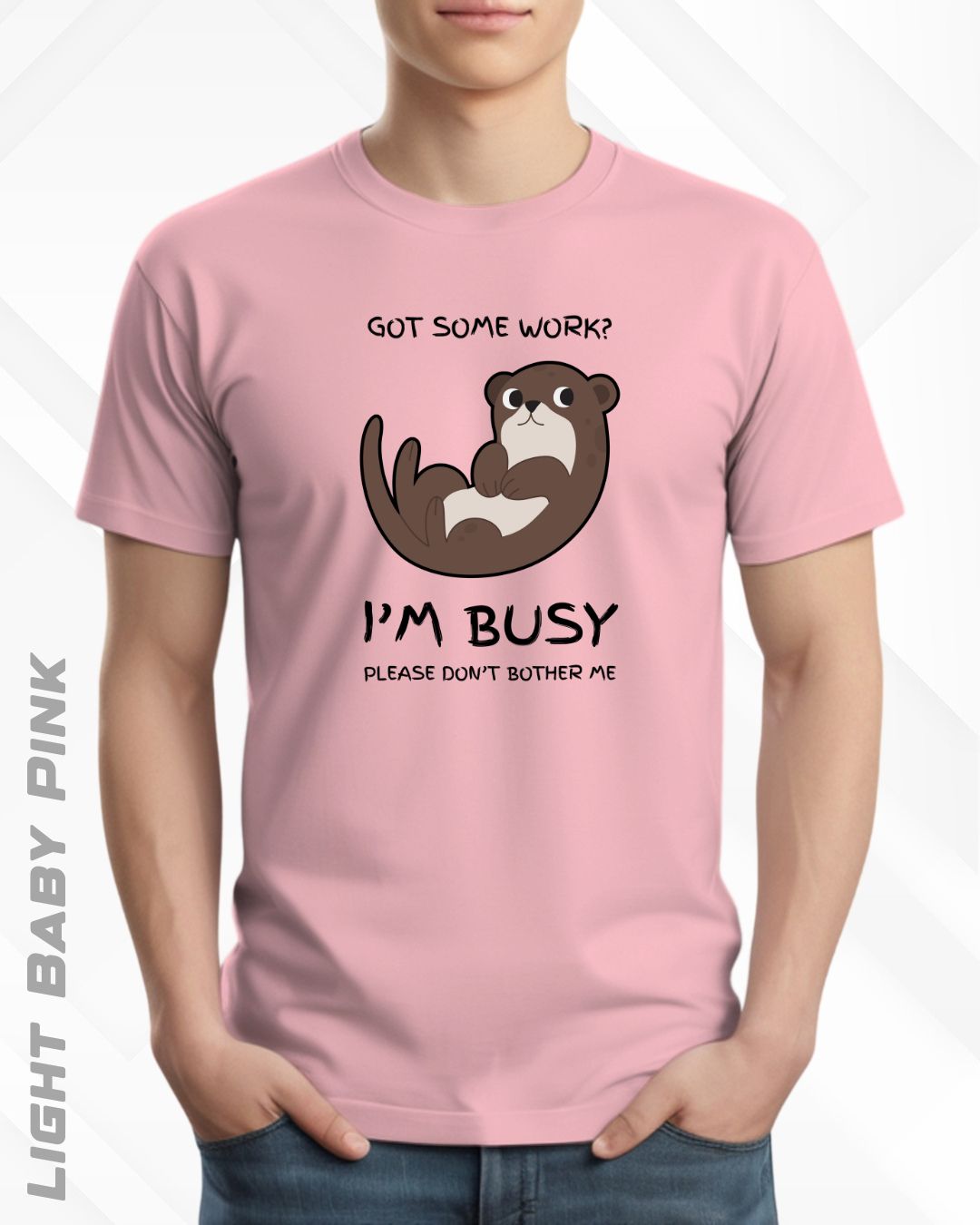 I'M BUSY TEE - LIGHTER SHADES