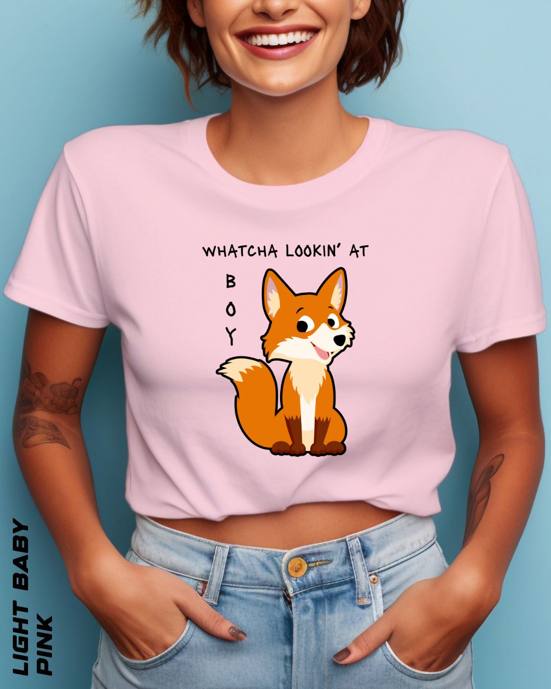FOXY GLARE CROP TOP - LIGHTER SHADES