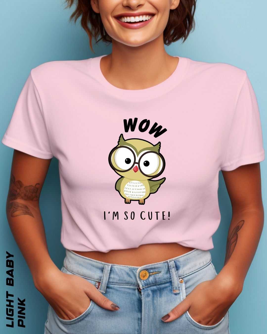 I'M SO CUTE CROP TOP - LIGHTER SHADES