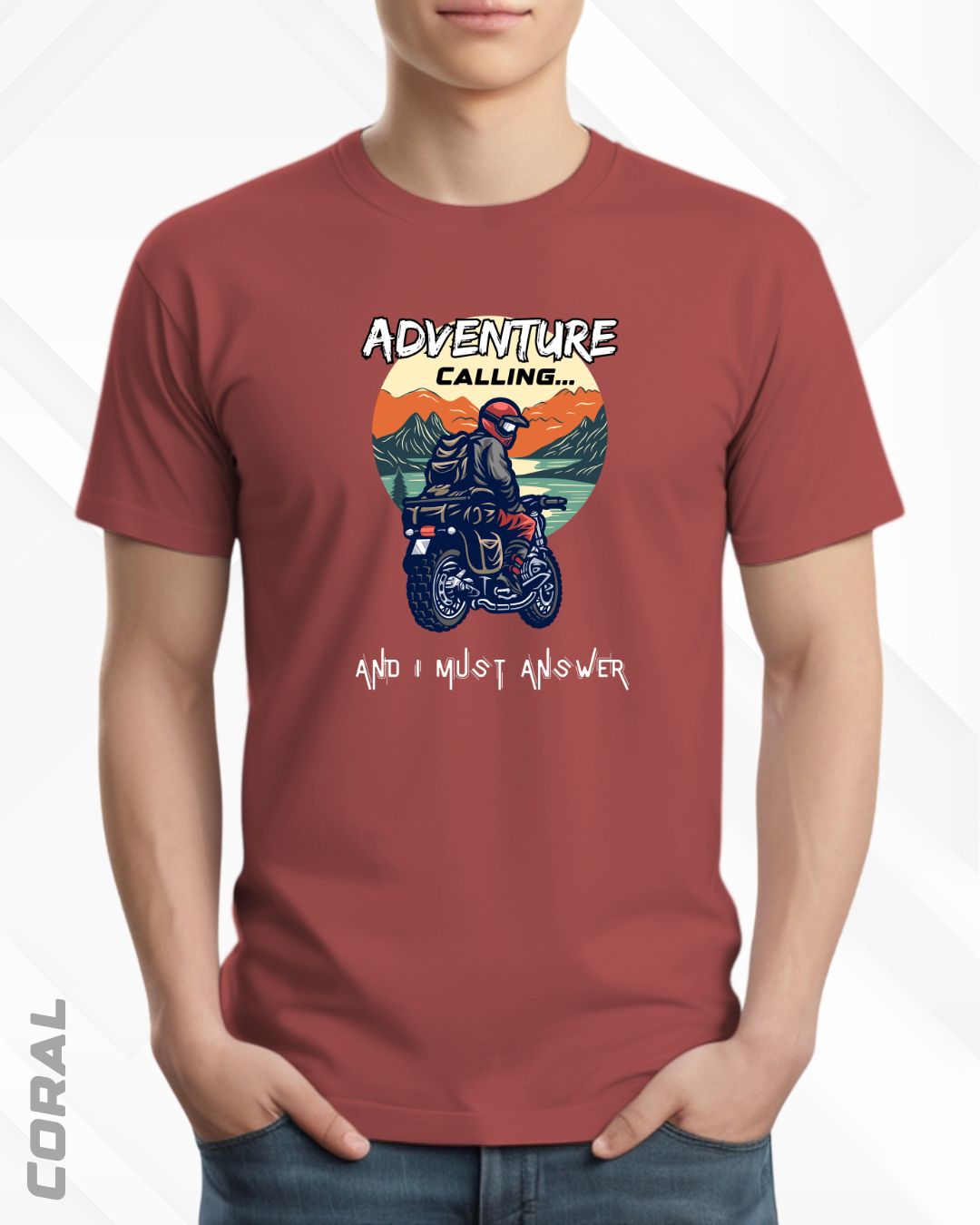 ADVENTURE CALLING TEE - DARKER SHADES
