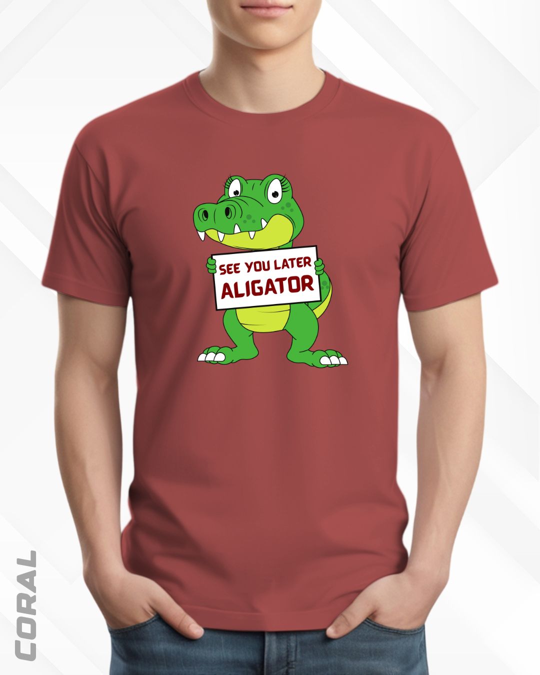 ALIGATOR TEE - DARKER SHADES