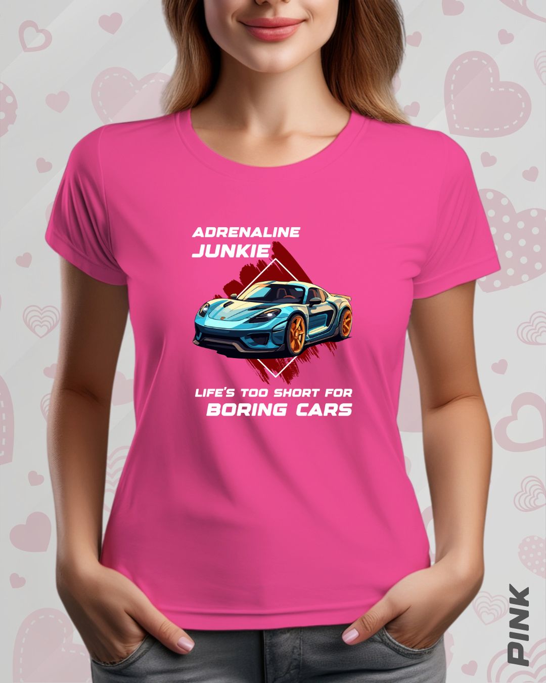 ADRENALINE JUNKIE TEE - DARKER SHADES