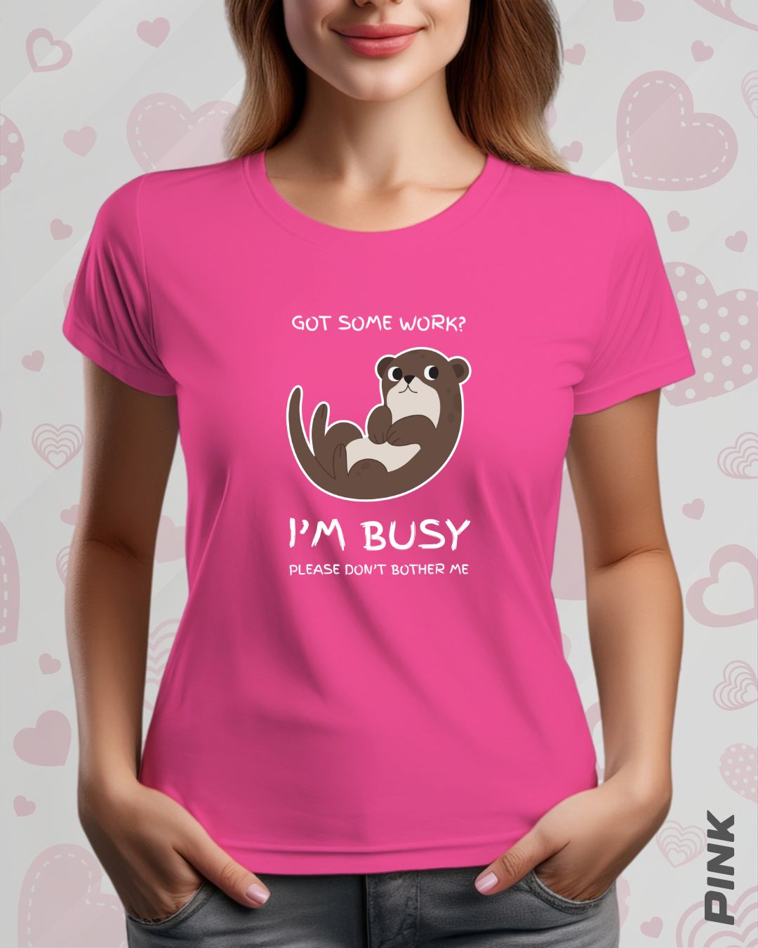 I'M BUSY TEE - DARKER SHADES