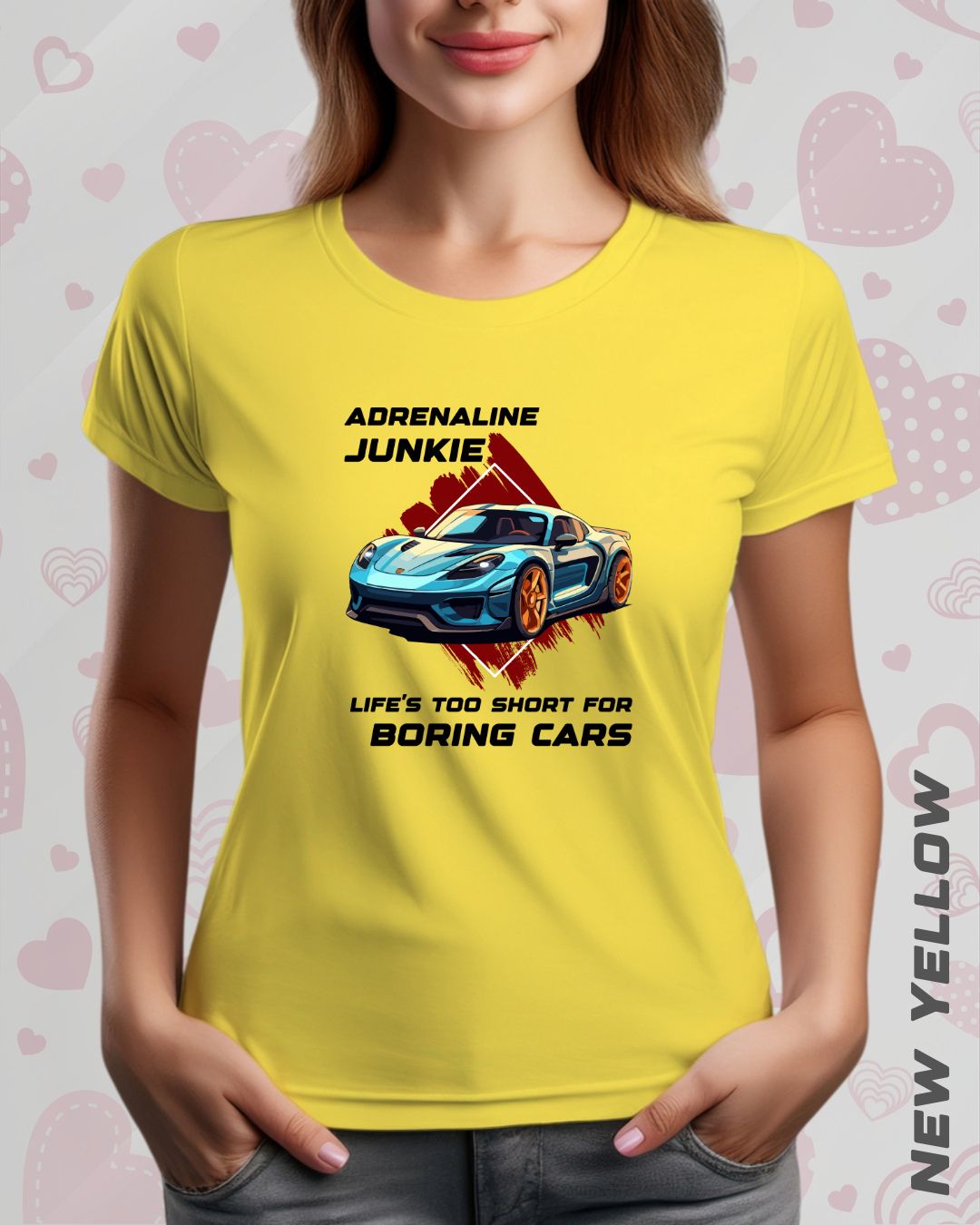 ADRENALINE JUNKIE TEE - LIGHTER SHADES