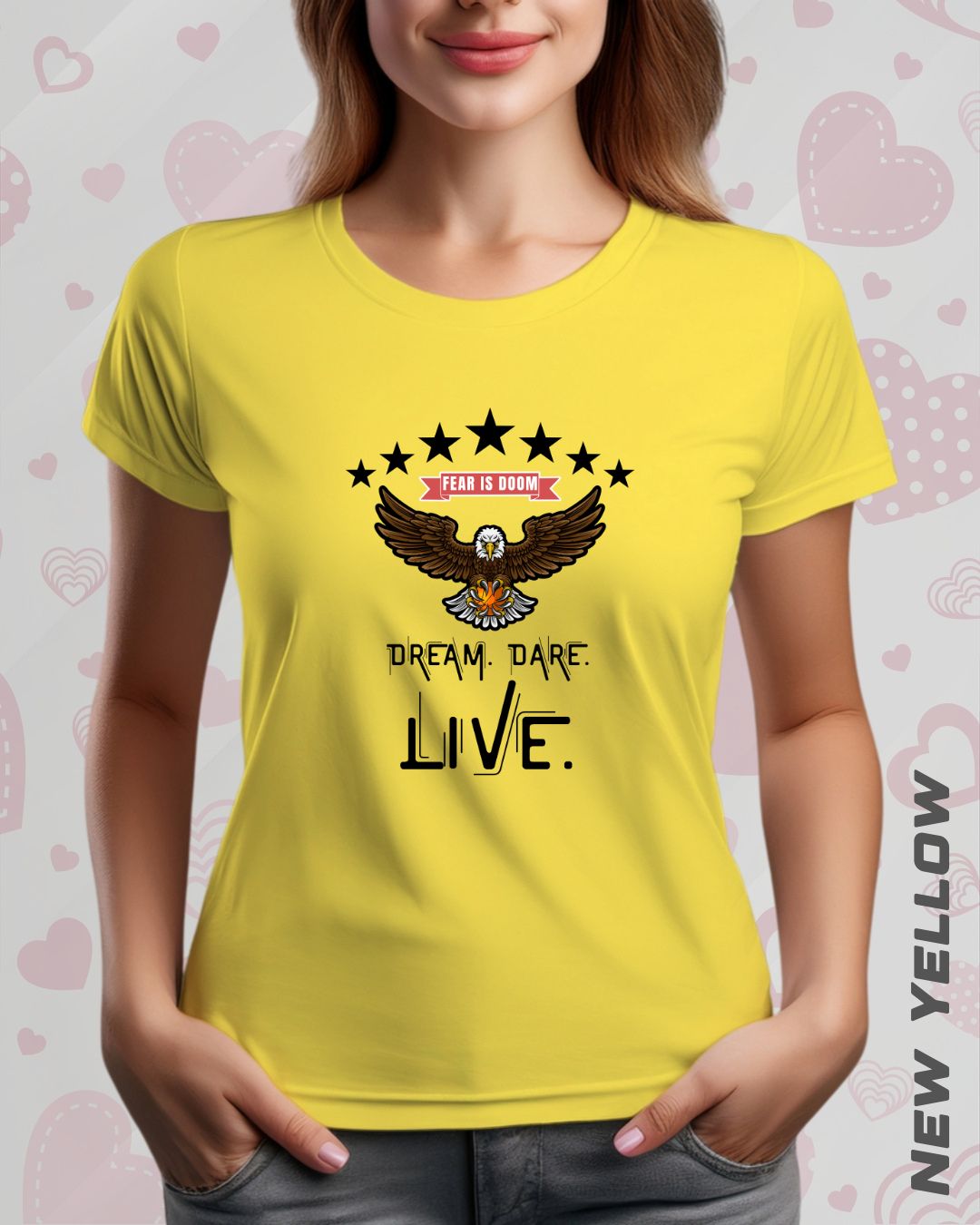 DREAM DARE LIVE TEE - LIGHTER SHADES