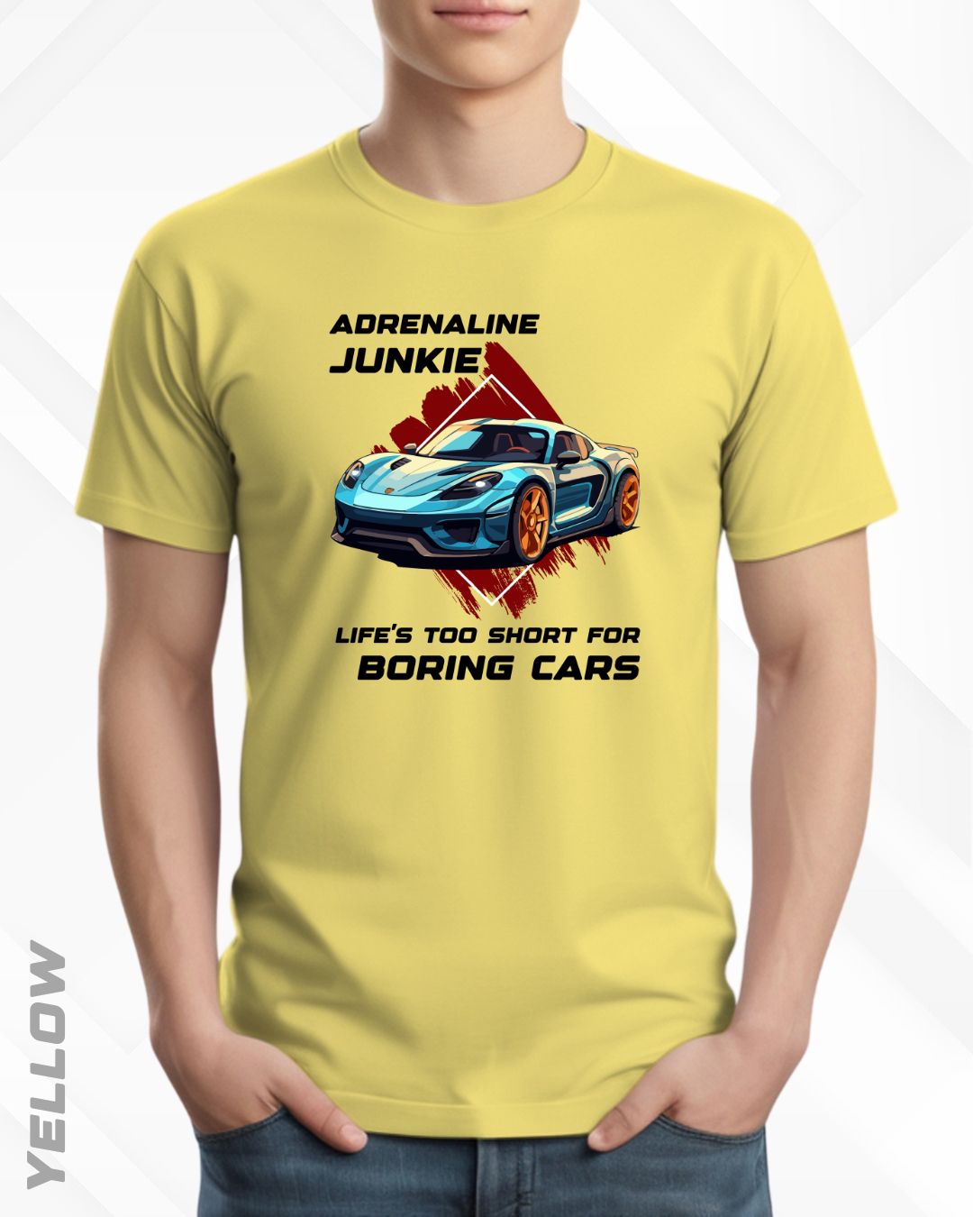 ADRENALINE JUNKIE TEE - LIGHTER SHADES