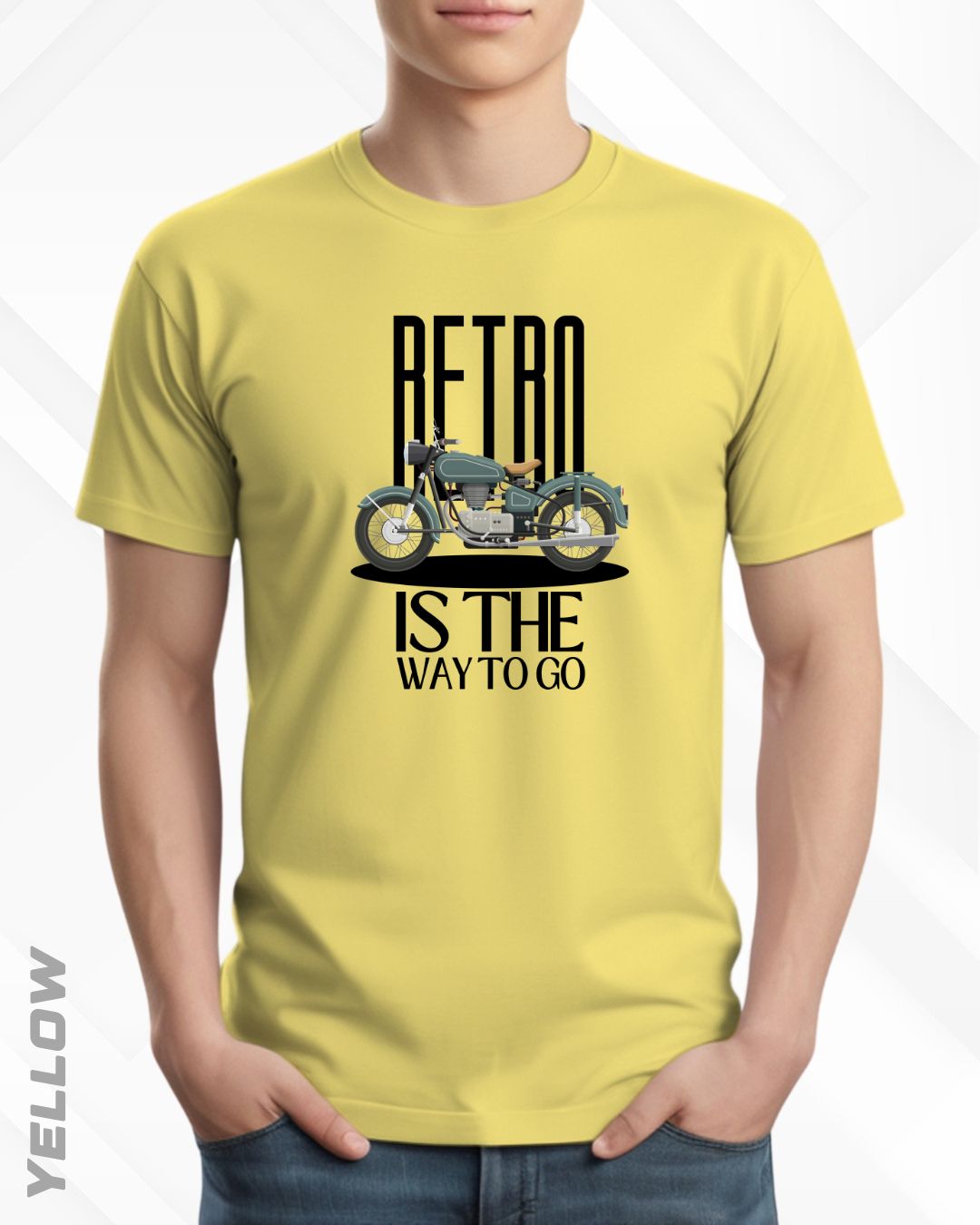 GO RETRO TEE - LIGHTER SHADES