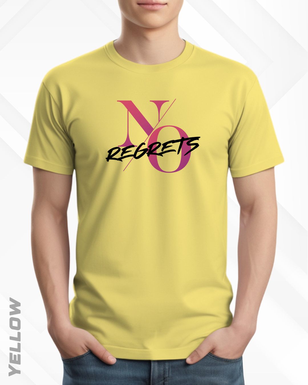NO REGRETS TEE - LIGHTER SHADES