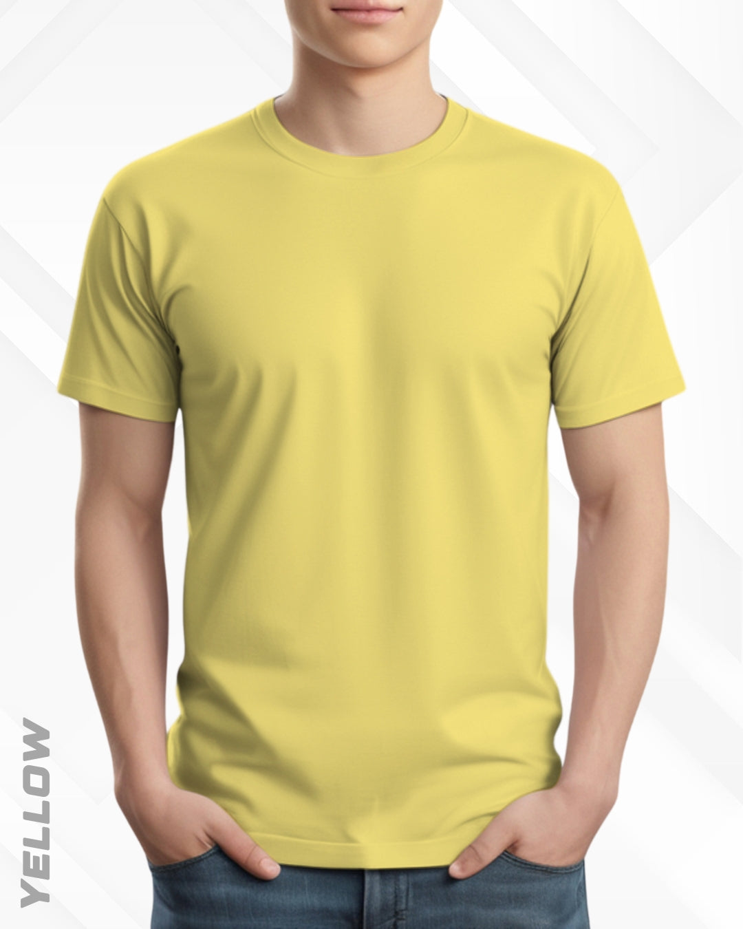 CLASSIC CREW NECK PLAIN TEE - LIGHTER SHADES