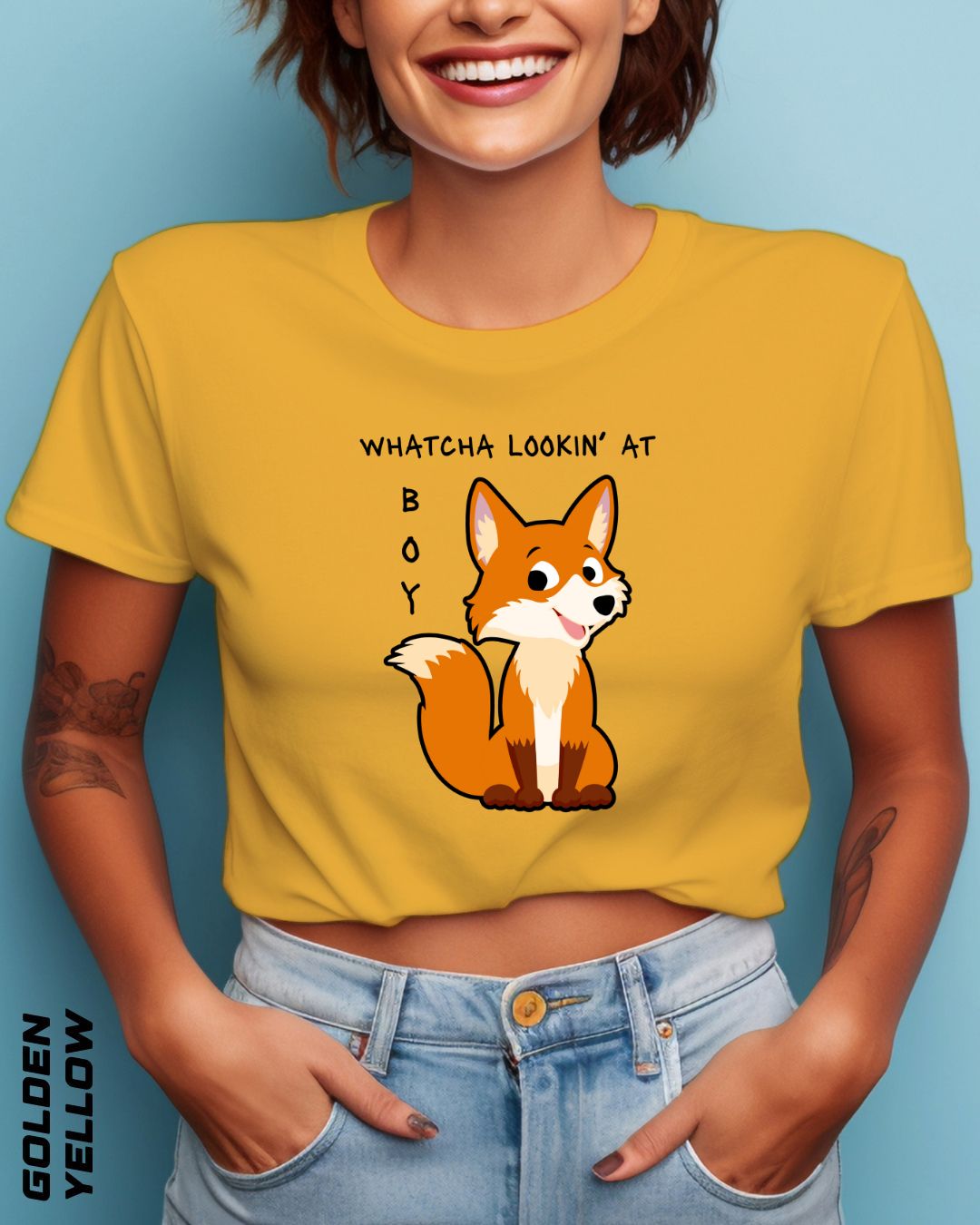 FOXY GLARE CROP TOP - LIGHTER SHADES