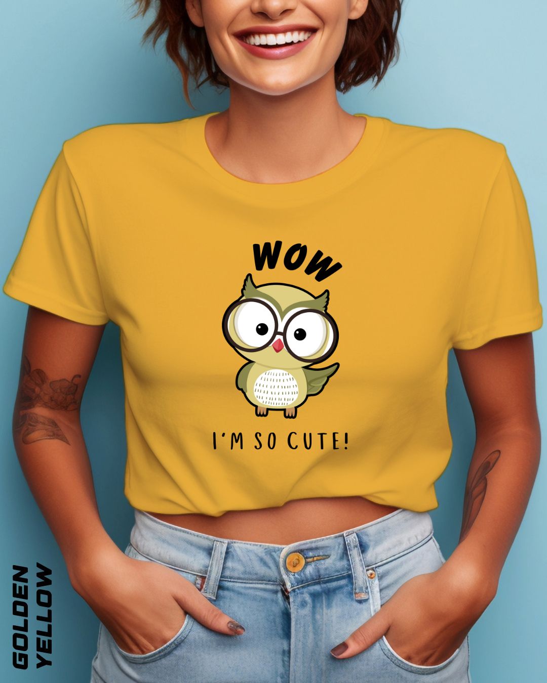 I'M SO CUTE CROP TOP - LIGHTER SHADES