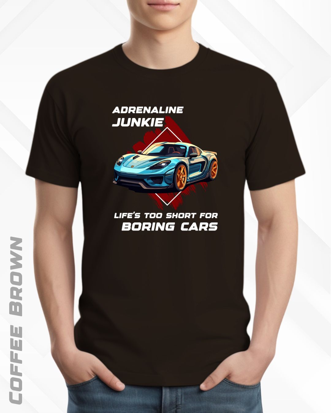 ADRENALINE JUNKIE TEE - DARKER SHADES
