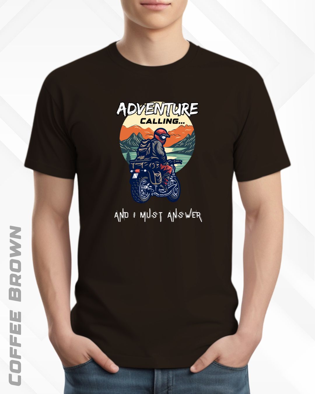 ADVENTURE CALLING TEE - DARKER SHADES