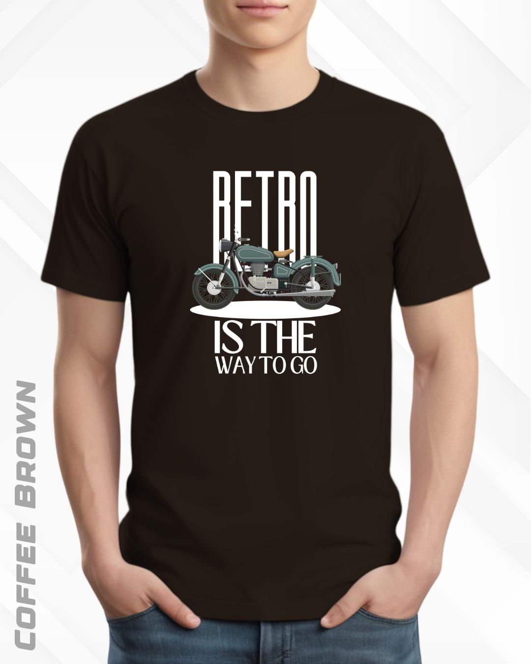 GO RETRO TEE - DARKER SHADES