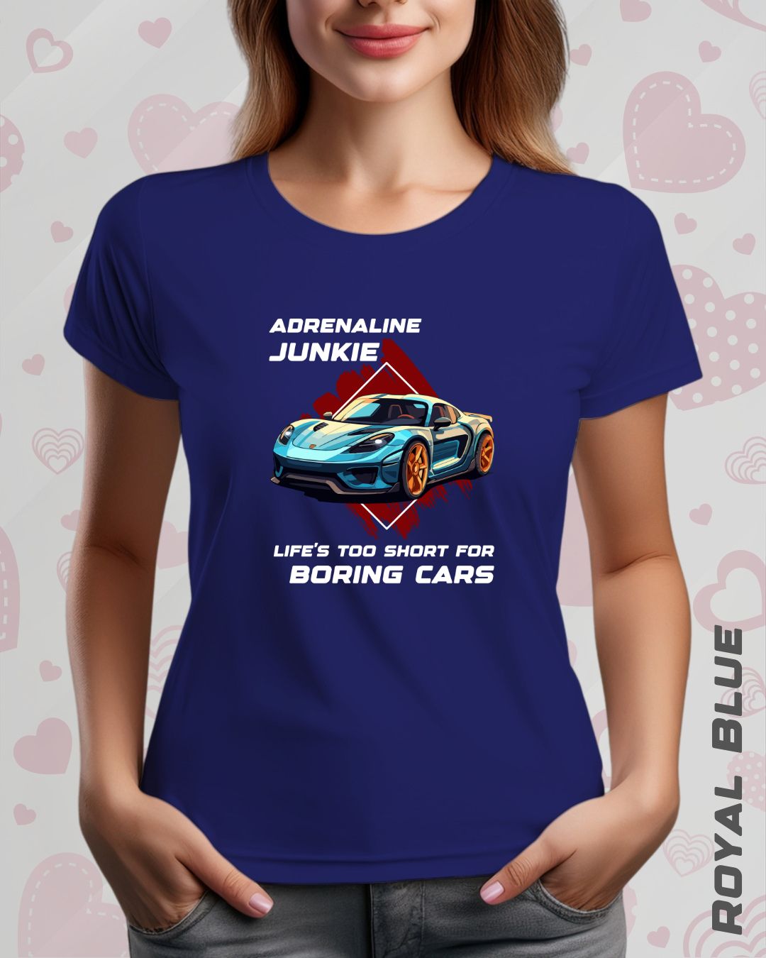 ADRENALINE JUNKIE TEE - DARKER SHADES